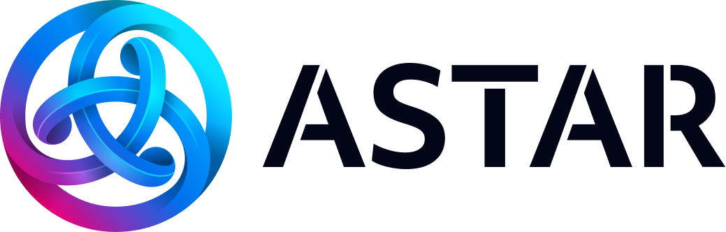 Astar 컬러 블랙 로고